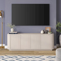 Meuble TV rectangulaire Canton pour téléviseurs jusqu'à 75 pouces - 68 po de large