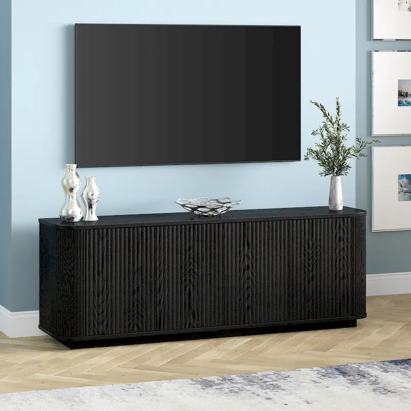Meuble TV rectangulaire Canton pour téléviseurs jusqu'à 75 pouces - 68 po de large