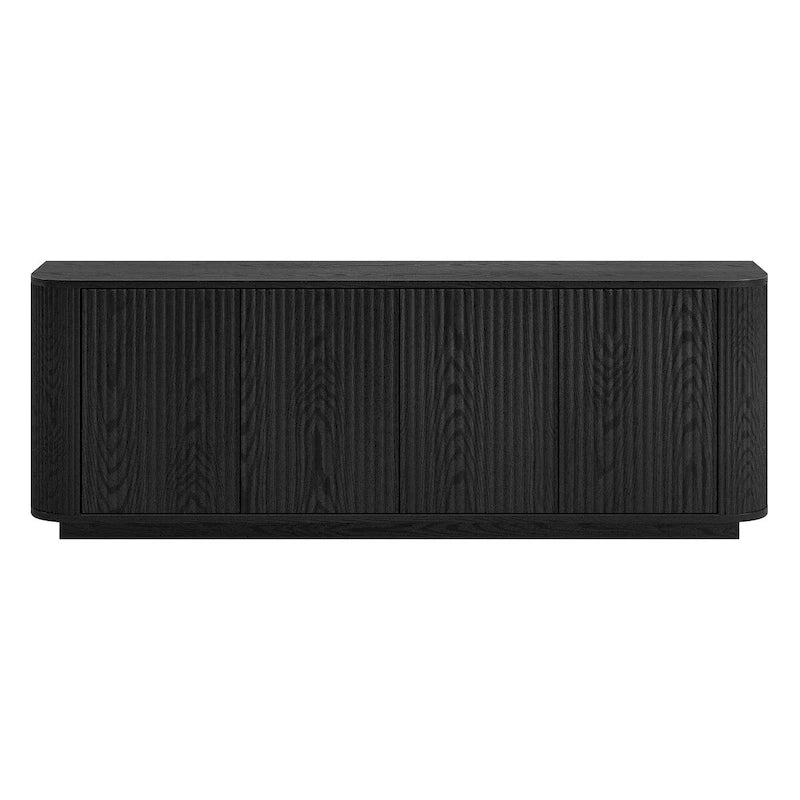 Meuble TV rectangulaire Canton pour téléviseurs jusqu'à 75 pouces - 68 po de large