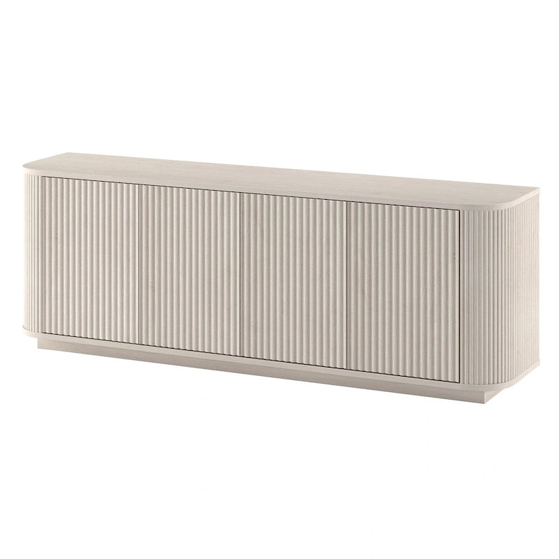 Meuble TV rectangulaire Canton pour téléviseurs jusqu'à 75 pouces - 68 po de large