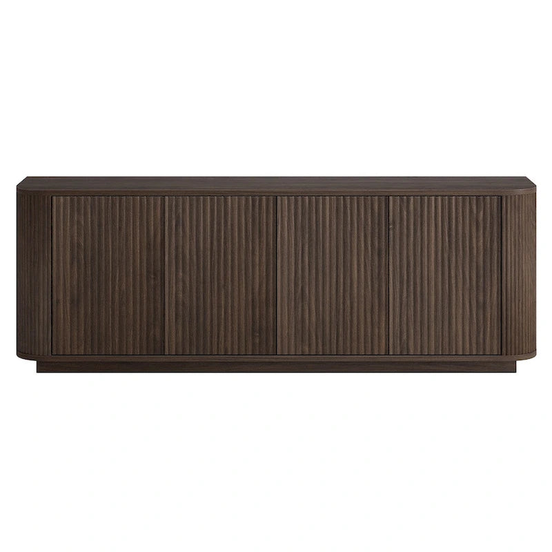 Meuble TV rectangulaire Canton pour téléviseurs jusqu'à 75 pouces - 68 po de large