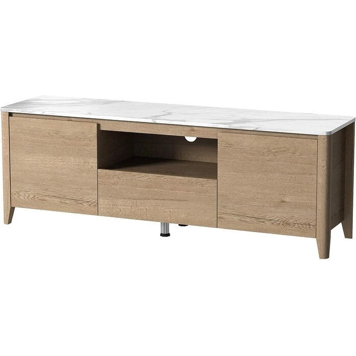 Meuble TV moderne 58 po Meuble TV avec rangement - 58 pouces