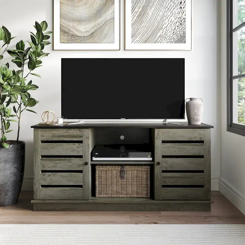 Meuble TV console vintage CraftPorch 47 pouces