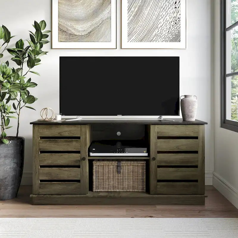 Meuble TV console vintage CraftPorch 47 pouces