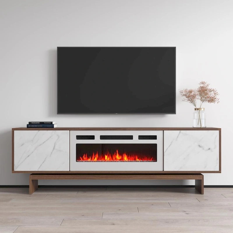 Meuble TV de cheminée Gram WH-EF