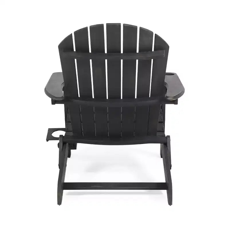 Bellwood Outdoor Acacia Wood Folding Adirondack Chair - Christopher Knight