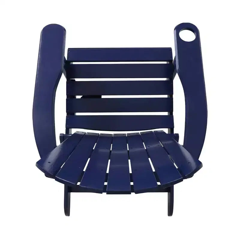 Bellwood Outdoor Acacia Wood Folding Adirondack Chair - Christopher Knight