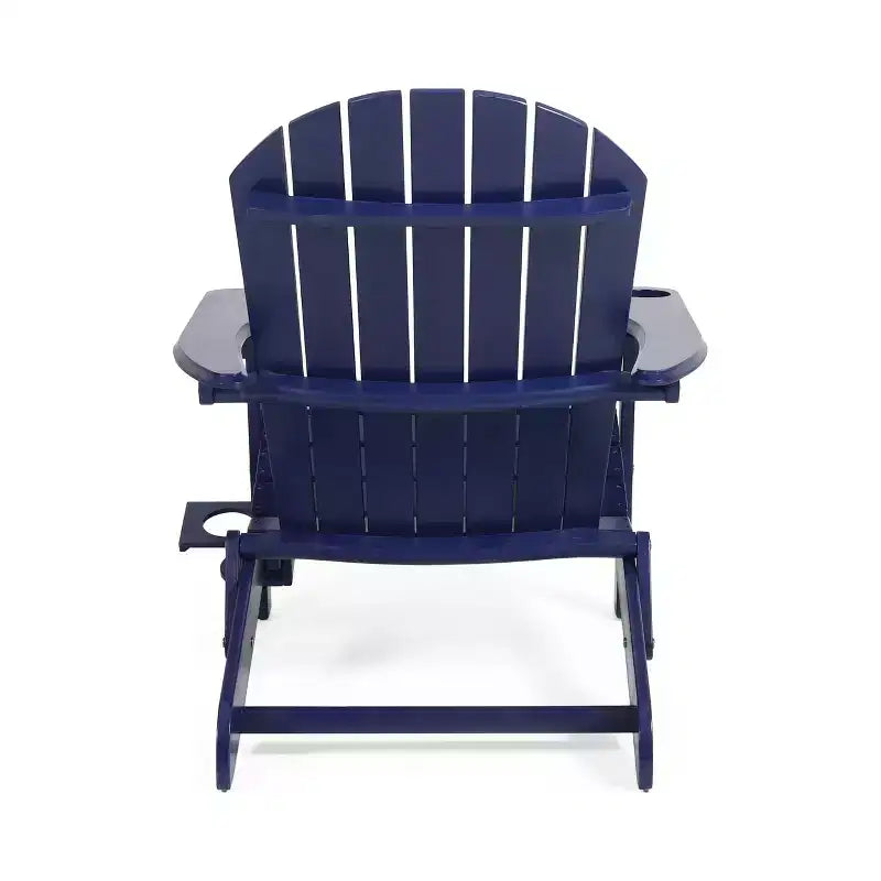 Bellwood Outdoor Acacia Wood Folding Adirondack Chair - Christopher Knight