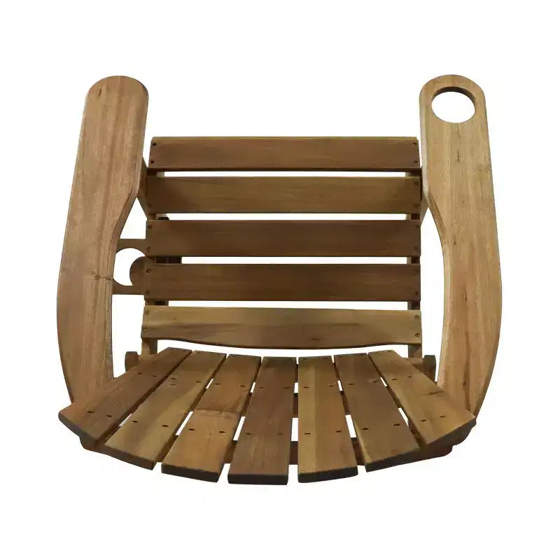 Bellwood Outdoor Acacia Wood Folding Adirondack Chair - Christopher Knight