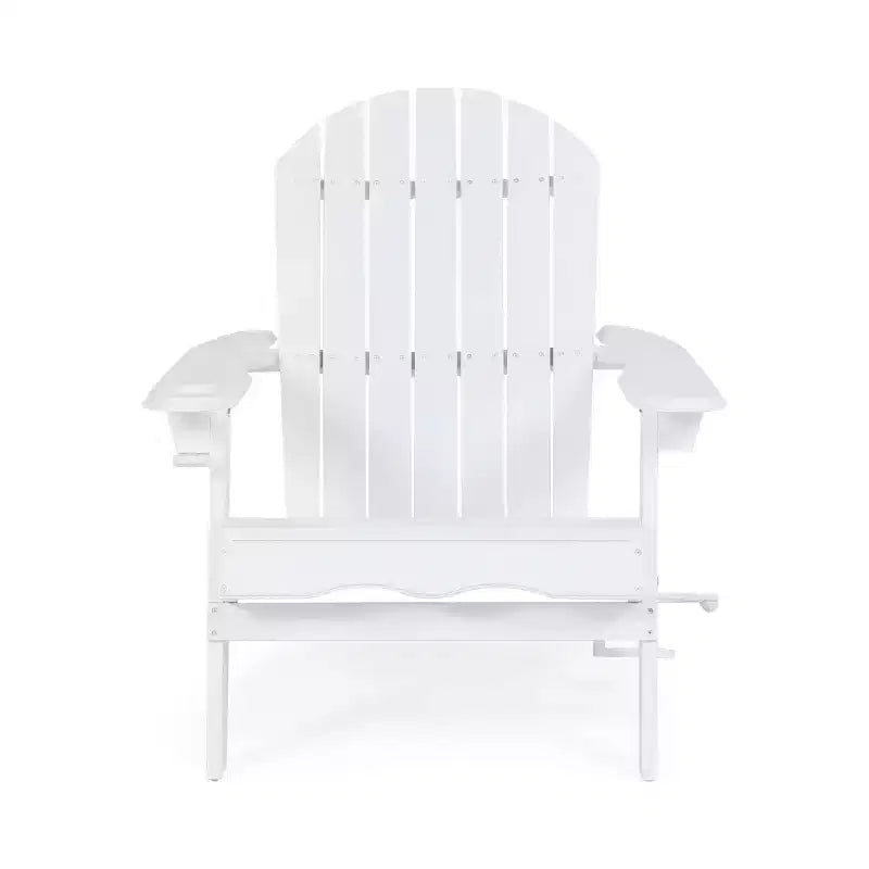 Bellwood Outdoor Acacia Wood Folding Adirondack Chair - Christopher Knight