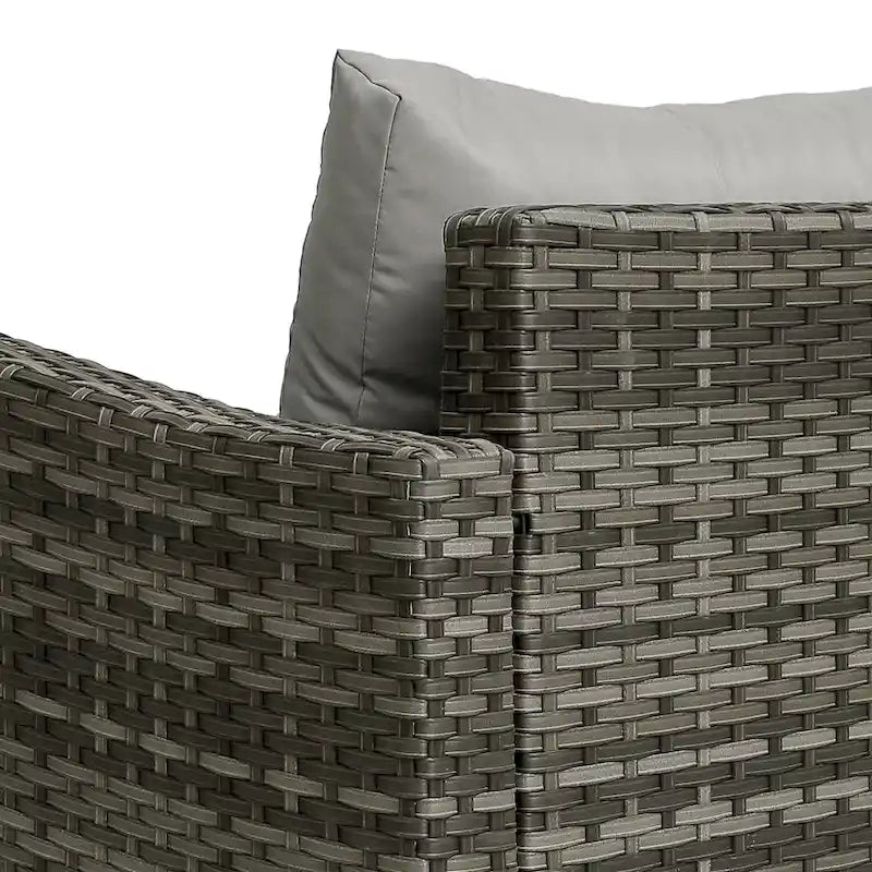 Ensemble de 3 meubles de patio pivotants d'extérieur