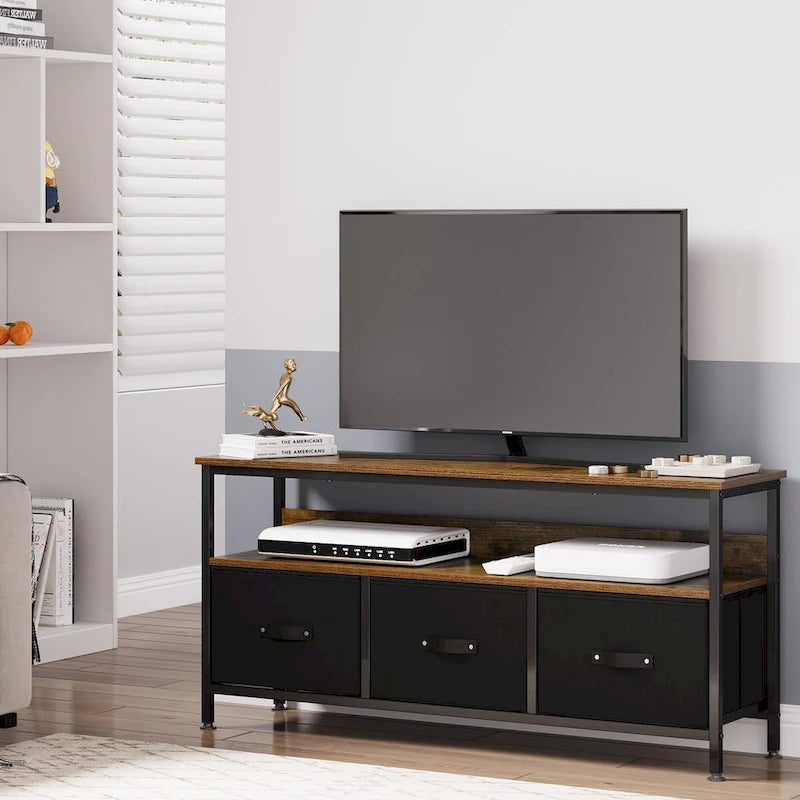 Meuble TV de 140 cm avec Rangement