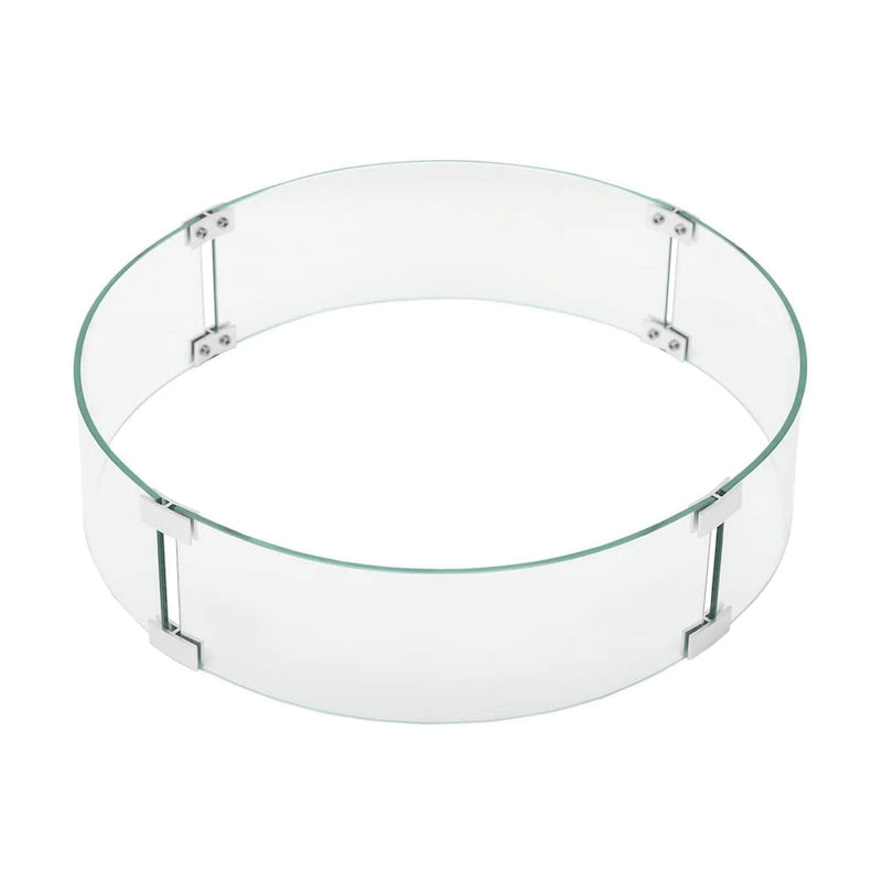 Ensemble table brasero en aluminium noir avec quatre fauteuils de club