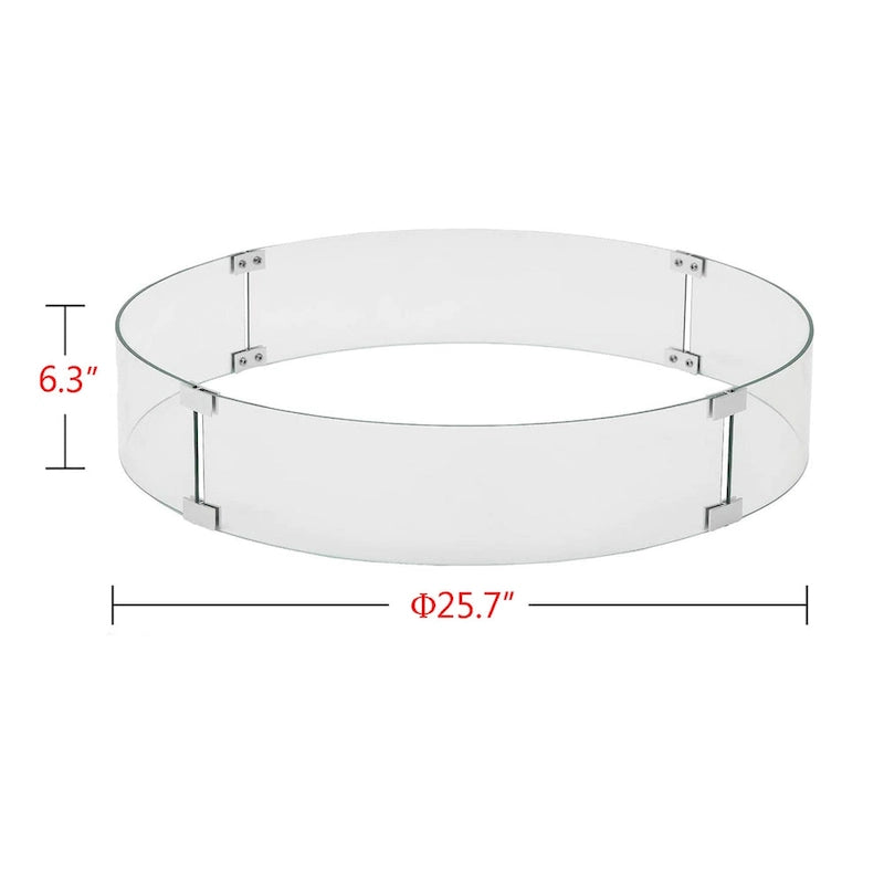 Ensemble table brasero en aluminium noir avec quatre fauteuils de club