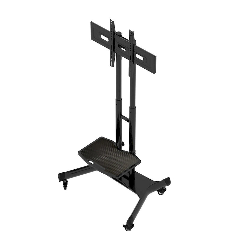 Support TV pivotant universel pour téléviseurs de 32 à 80 pouces, support TV de table réglable en hauteur avec inclinaison, VESA max 600x400mm