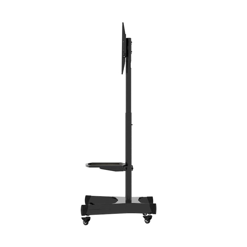 Support TV pivotant universel pour téléviseurs de 32 à 80 pouces, support TV de table réglable en hauteur avec inclinaison, VESA max 600x400mm