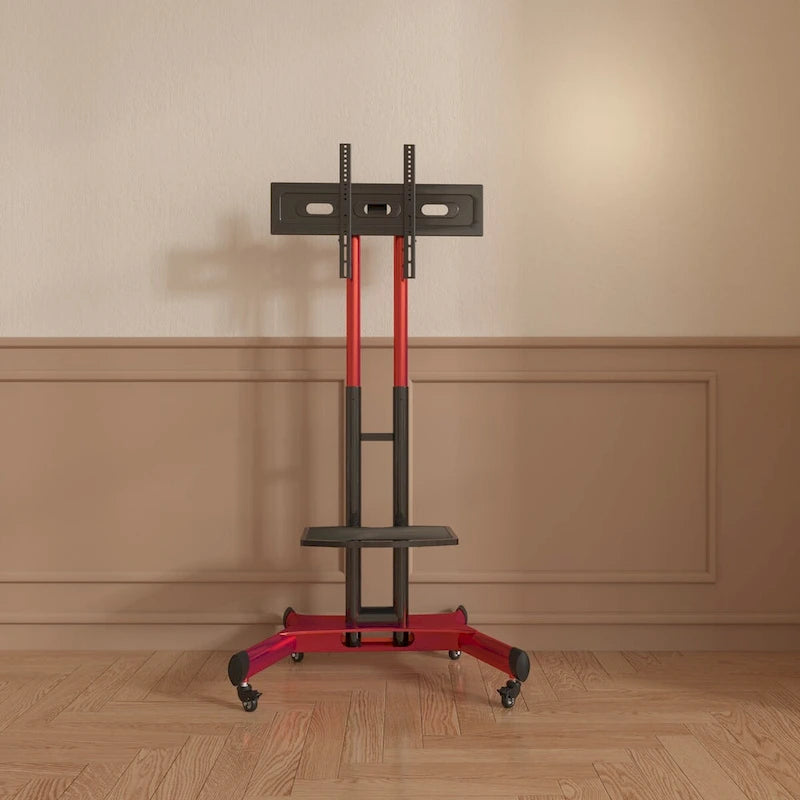 Support TV pivotant universel pour téléviseurs de 32 à 80 pouces, support TV de table réglable en hauteur avec inclinaison, VESA max 600x400mm