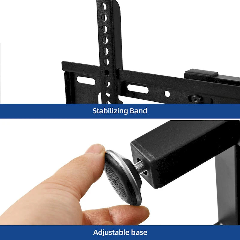 Moasis LED Light TV Stand with Mount, Power Outlet amd USB Port for TVs up to 70