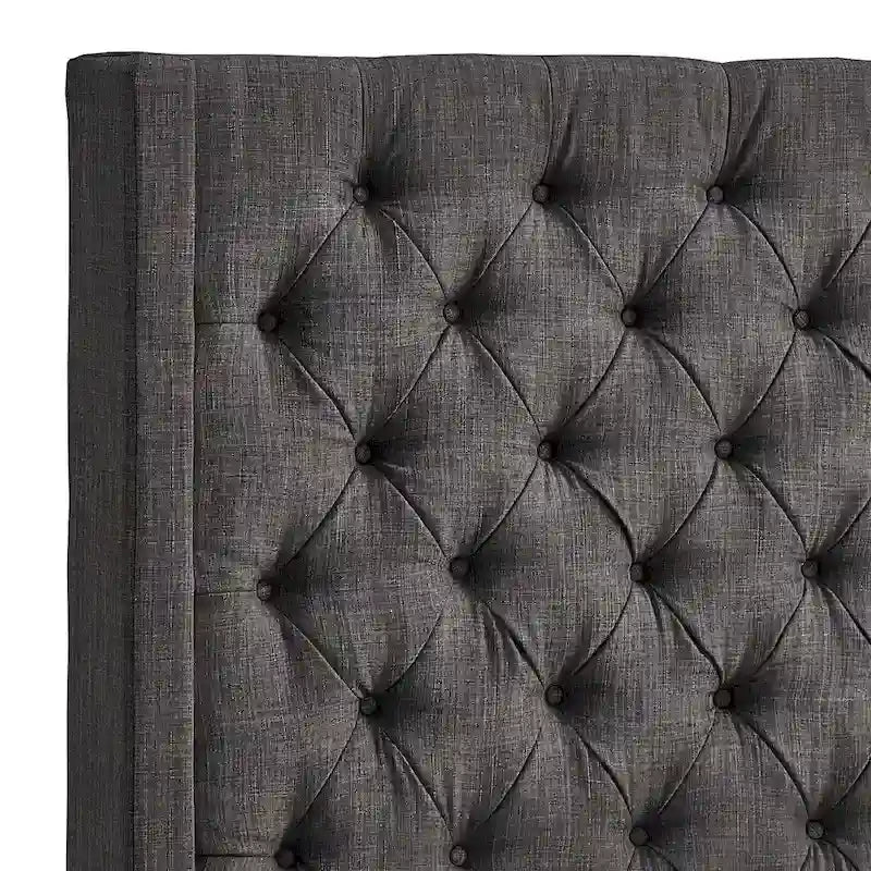 Naples Button-tufted Wingback Headboard only by iNSPIRE Q Artisan