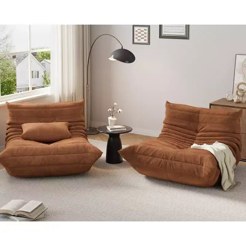 Canapé sectionnel modulaire, canapé Togo avec assise profonde