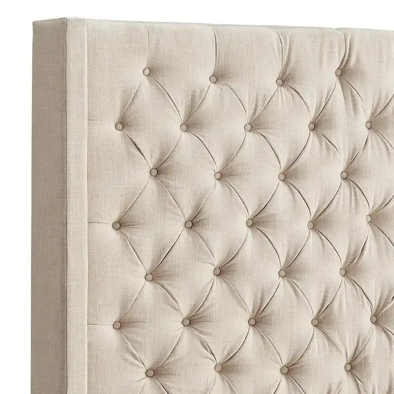 Naples Button-tufted Wingback Headboard only by iNSPIRE Q Artisan