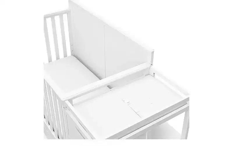 5-in-1 Convertible Crib and Changer with Drawer