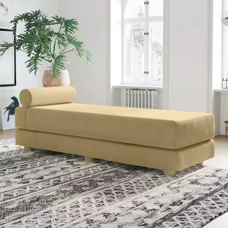 Daybed / Fold-Out Queen-Size Sleeper - Microvelvet