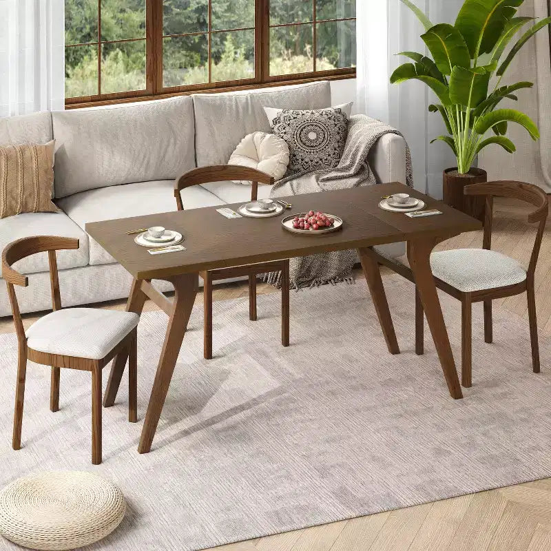 2 in 1 Coffee Table, Expandable Dining Table, Adjustable Height Table for Home & Office, Space Saving - ModernLuxe