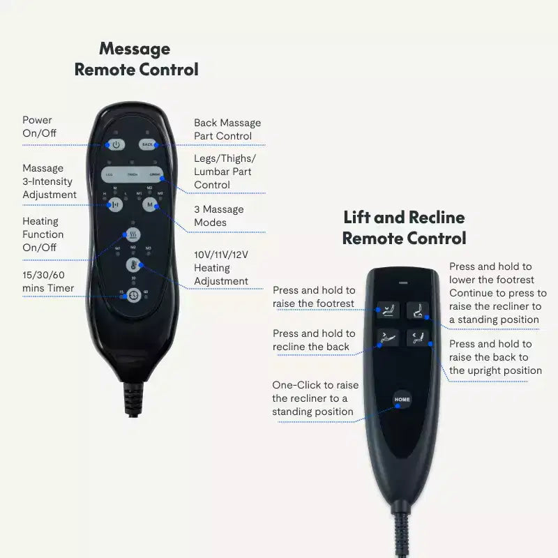 XL6-Cloud Power Lift Recliner with Massage