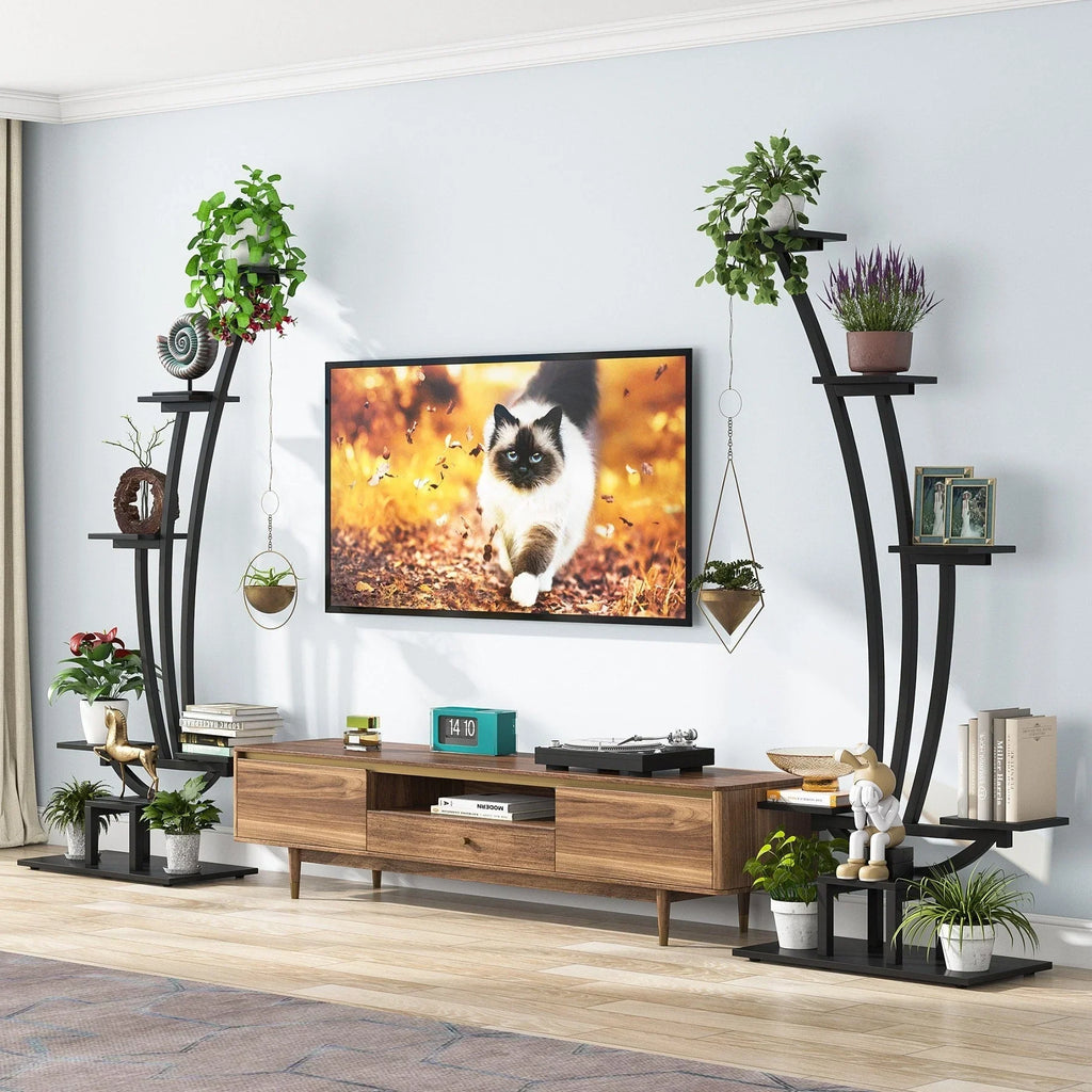 Indoor Plant Stand, 6-Tier Flower Rack for Home Garden- Set of 2