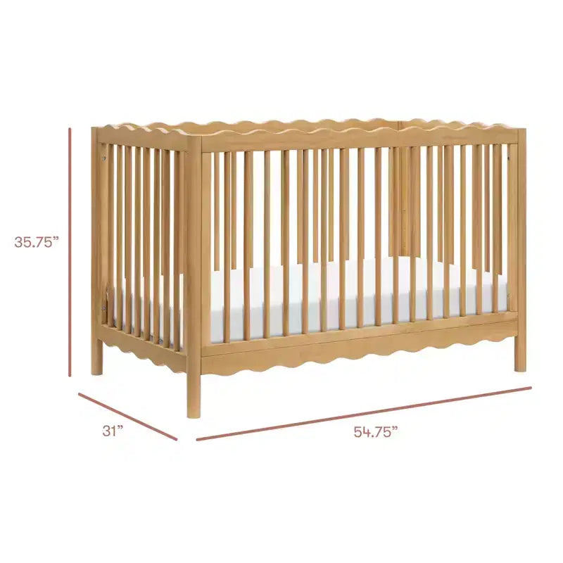 Babyletto Swell 4-in-1 Convertible Crib with Toddler Bed Conversion Kit