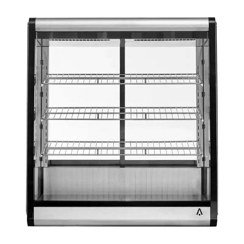 Commercial Display Refrigerator 6.9 Cu Ft, Countertop Refrigerated Display Case with LED Lighting for Bakery, Cafe, 110V/190W