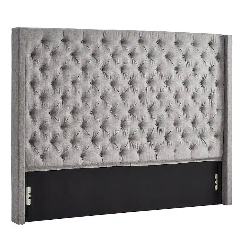 Naples Button-tufted Wingback Headboard only by iNSPIRE Q Artisan