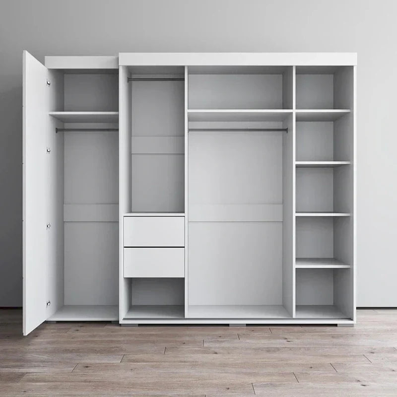 Three-Mirror Wardrobe