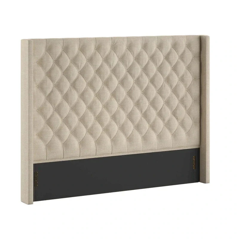 Naples Button-tufted Wingback Headboard only by iNSPIRE Q Artisan