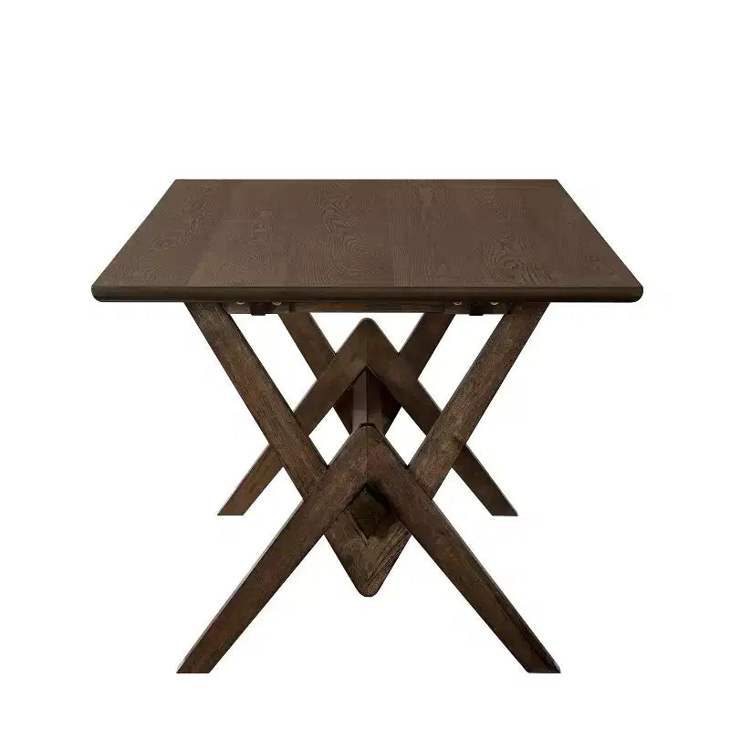 Christopher Knight Home Simon 5 Piece Mid-Century Modern Rubberwood Dining Set with Boucle Upholstered Chairs