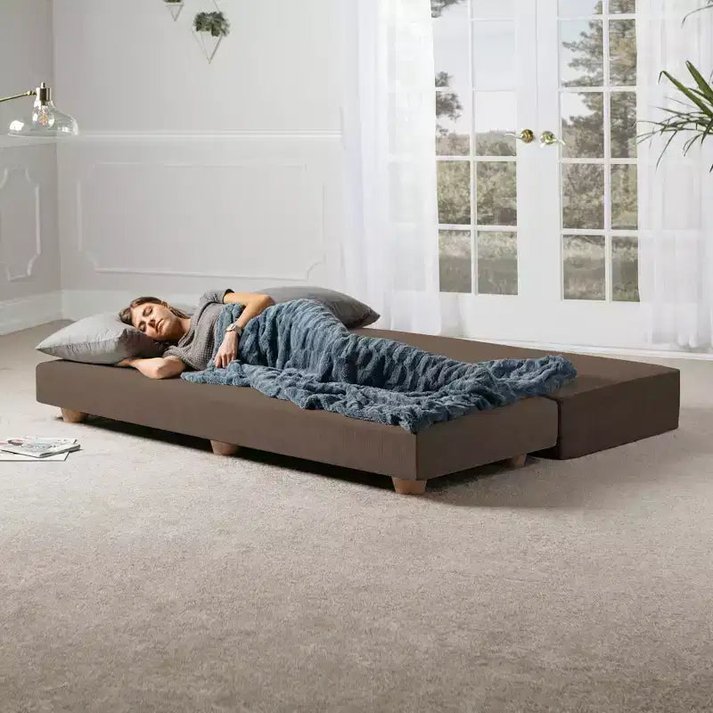 Daybed / Fold-Out Queen-Size Sleeper - Microvelvet