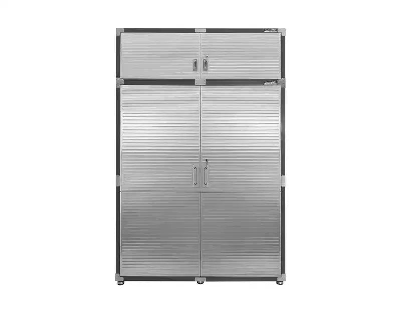 Seville Classics UltraHD 2-Piece Extra-Wide Storage Cabinet Set, 60 x 24