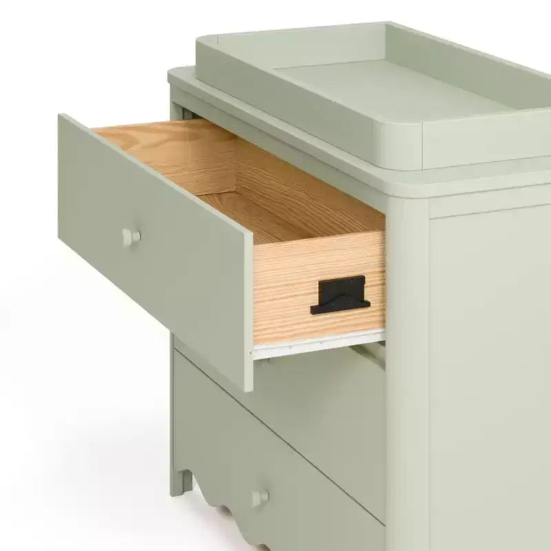 Storkcraft Casablanca 3-Drawer Dresser with Removable Changing Topper