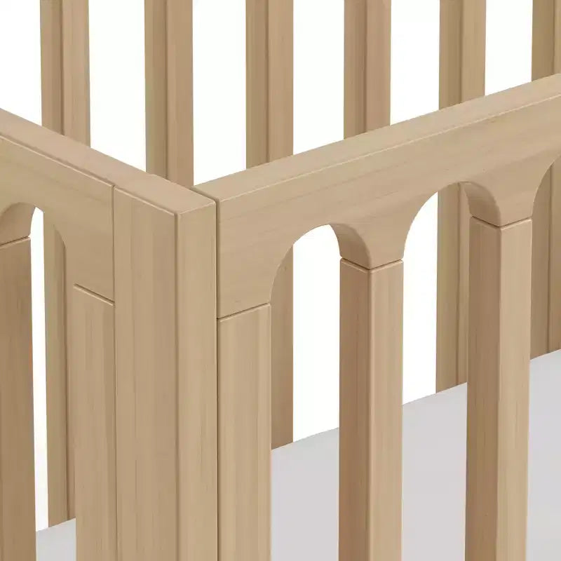 Storkcraft Sicily Deluxe 3-in-1 Convertible Crib with Toddler Guardrail
