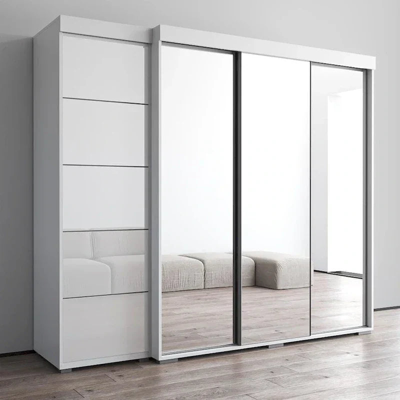 Three-Mirror Wardrobe