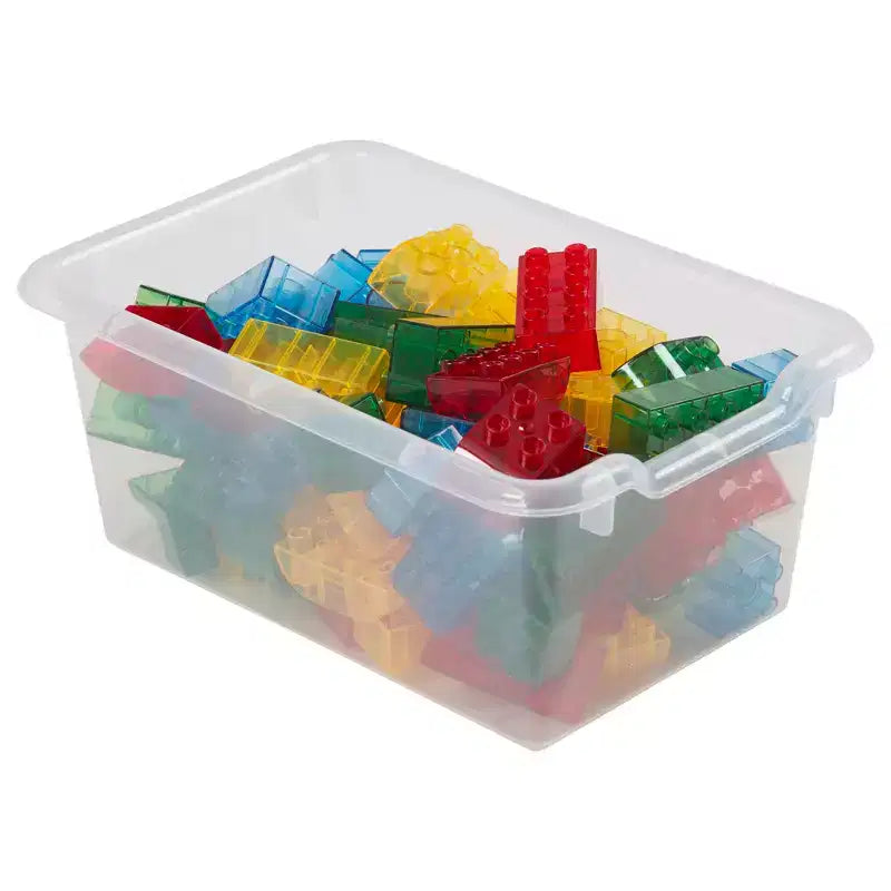 Cubby Mobile Tray Cabinet and 15 Scoop Front Bins, 3x4, Kids Furniture