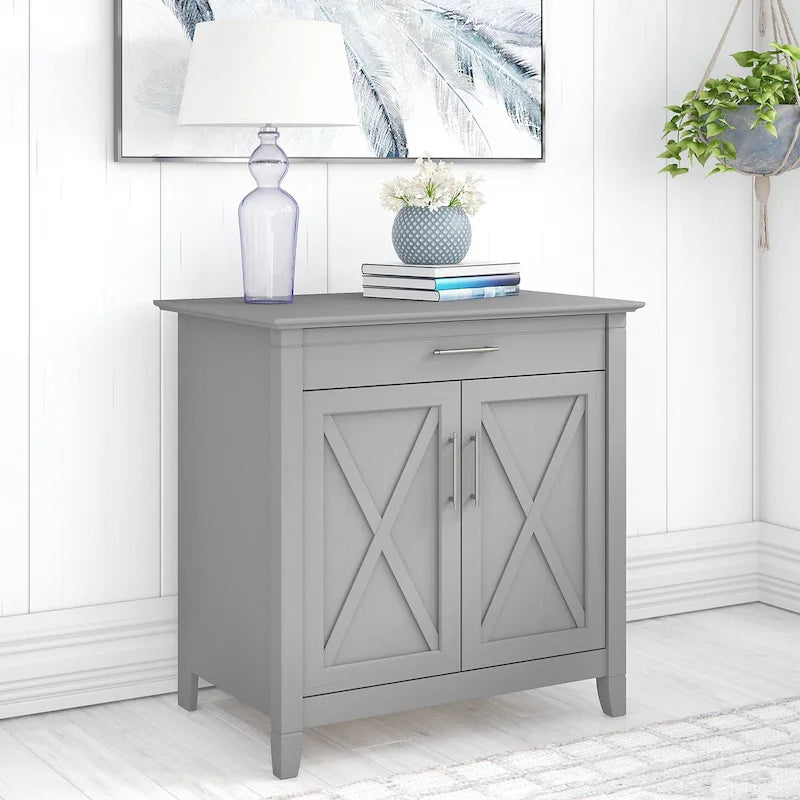 Secrétaire Key West avec meuble de rangement Bush Furniture