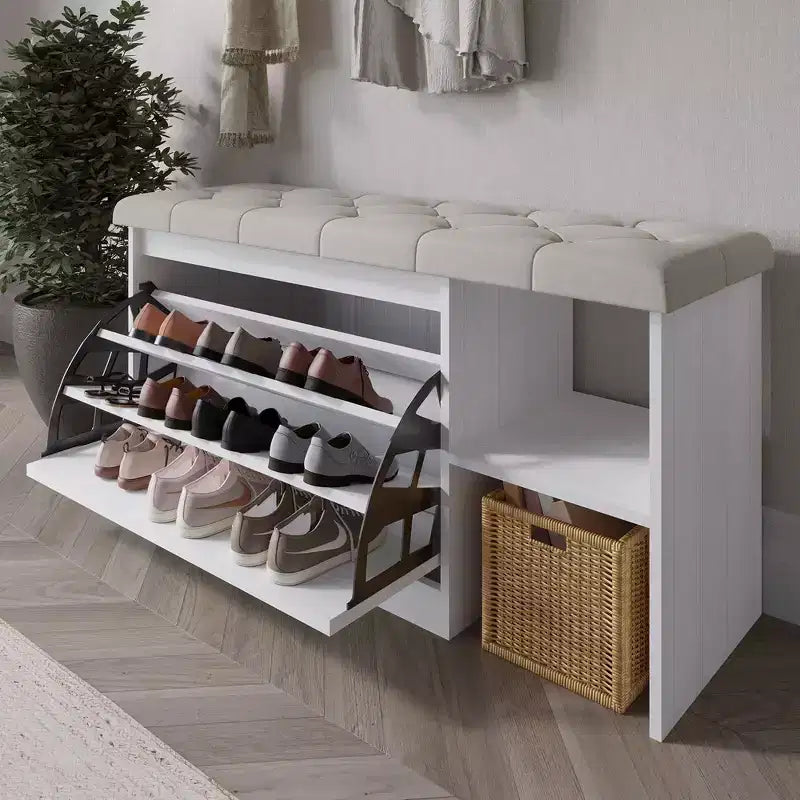 ChaletPosh Storage Shoes Bench