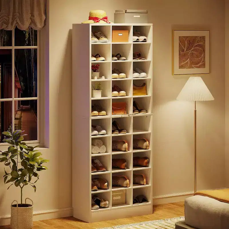 Tribesigns 10-Tier Shoe Storage Cabinet with 30 Cubbies