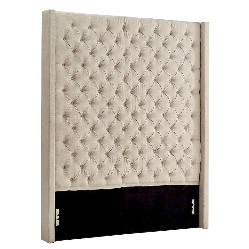 Naples Button-tufted Wingback Headboard only by iNSPIRE Q Artisan