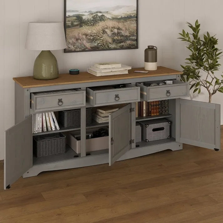 Buffet Campagne en Bois 65 - Collection Corona