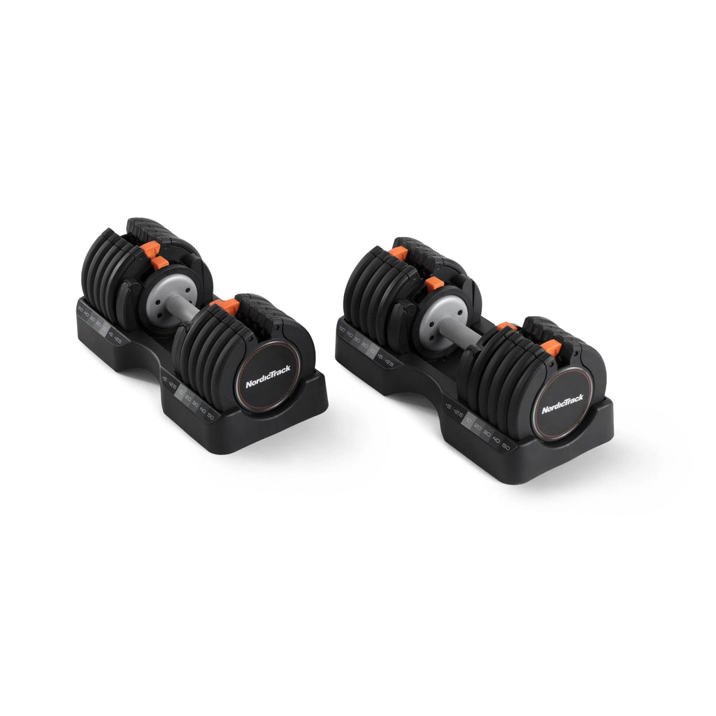 Ensemble d'haltères ajustables NordicTrack de 25 kg (55 lb)