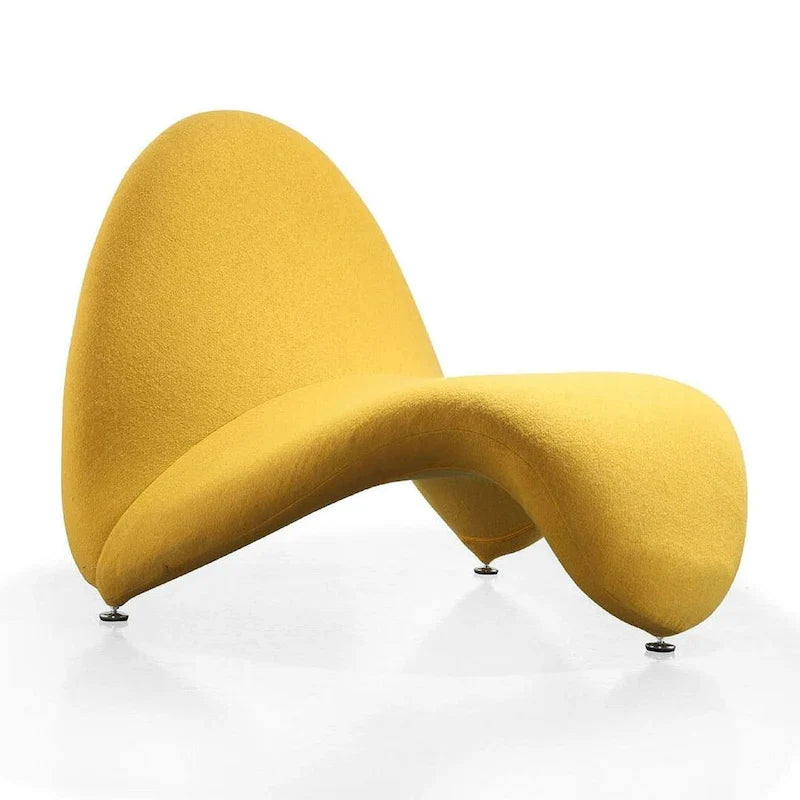 Wool Blend Accent Chair