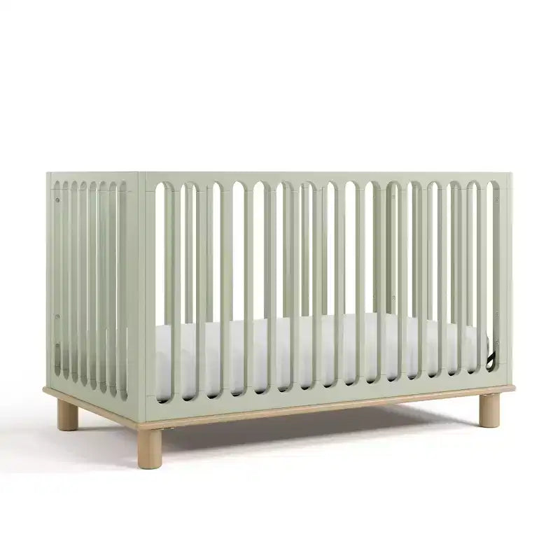 Lit de bébé convertible 3-en-1 de luxe Storkcraft Sicily avec barrière de sécurité pour tout-petit
